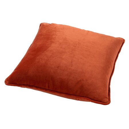 FINN – Cushion 45x45 cm – Velvet – Potters Clay 🧡✨