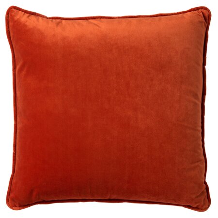 FINN – Cushion 45x45 cm – Velvet – Potters Clay 🧡✨